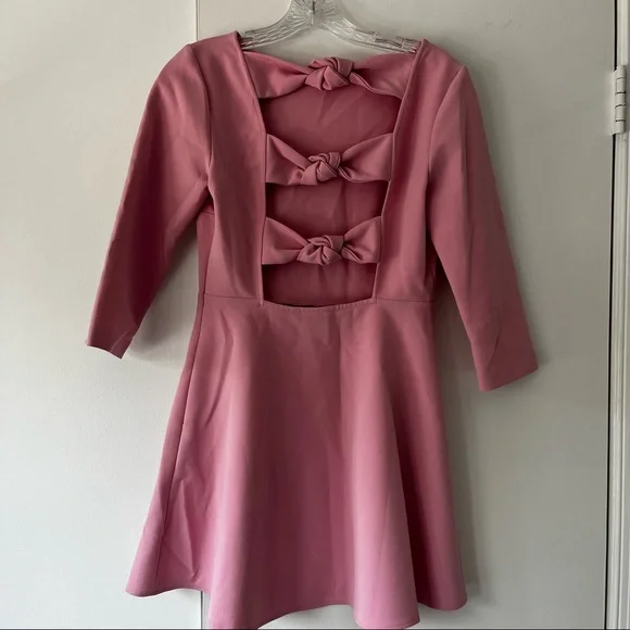 long sleeve a line wedding dress A-line Lace Sleeves Satin Wedding Dress main image 0